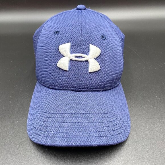 Under Armour Navy Baseball Cap Size M/L - Picture 1 of 7
